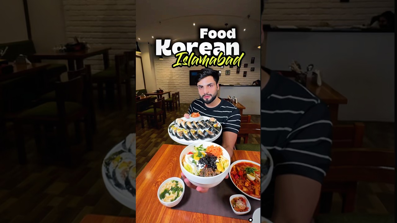 Islamabad&rsquo;s First South Korean Restaurant | A Woman&rsquo;s Dream Come True ✨ #foodshorts