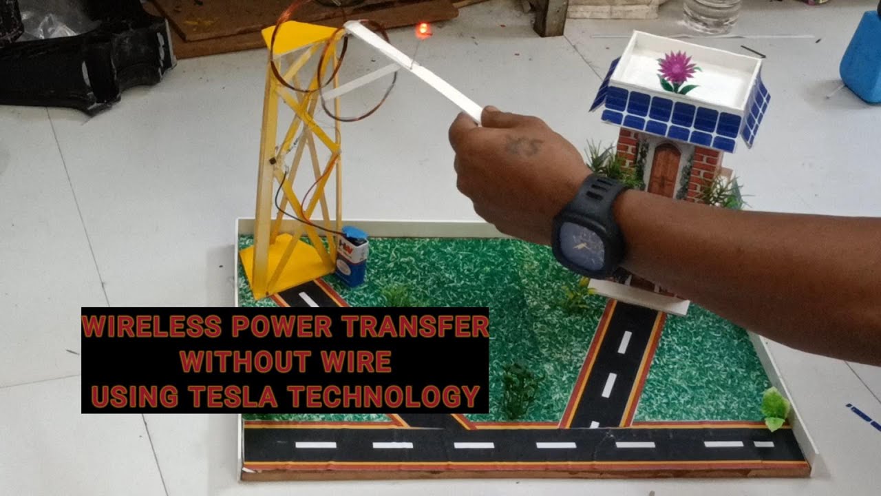 SCIENCE SCHOOL PROJECT WIRELESS POWER TRANSFER