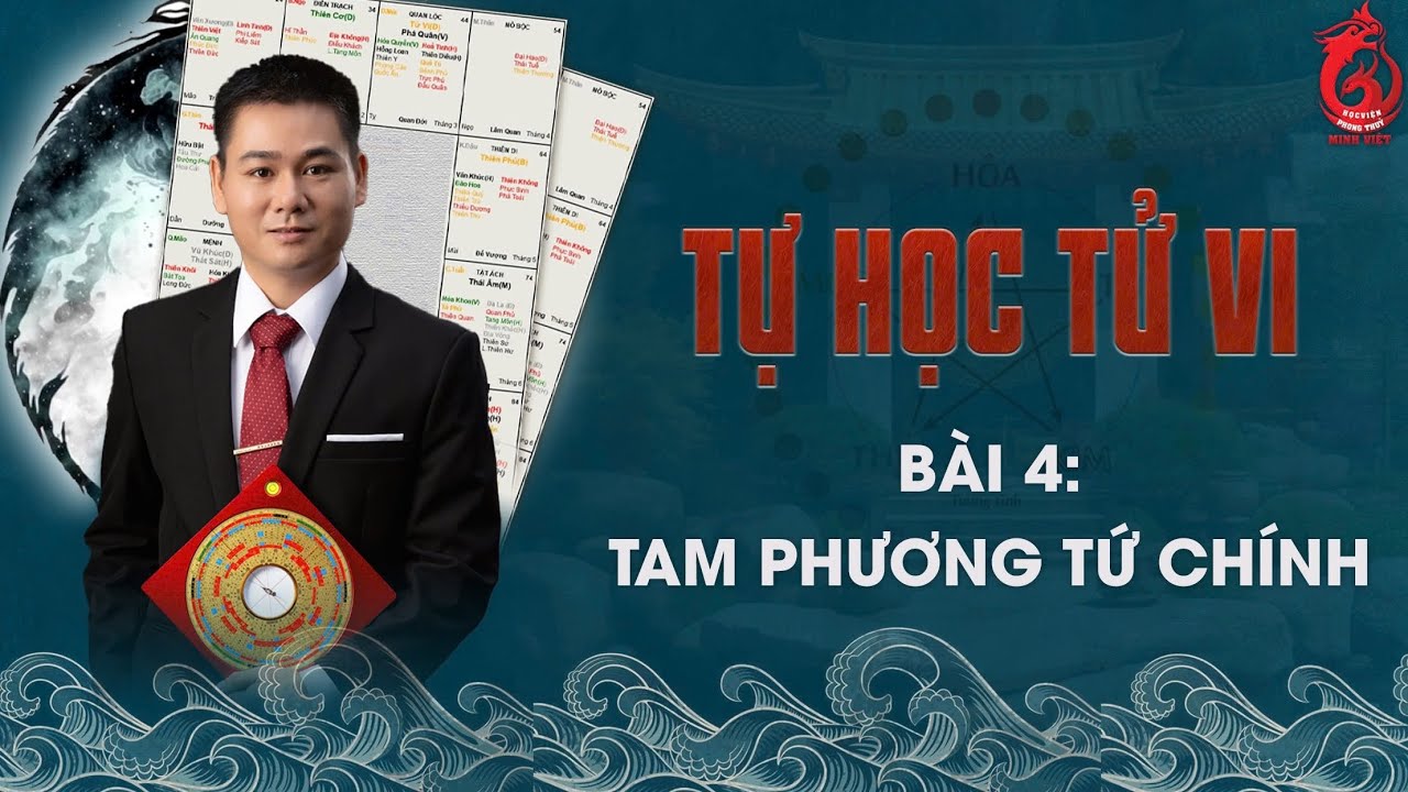 Học Tử Vi - Bài 4 - Tam Phương Tứ Chính
