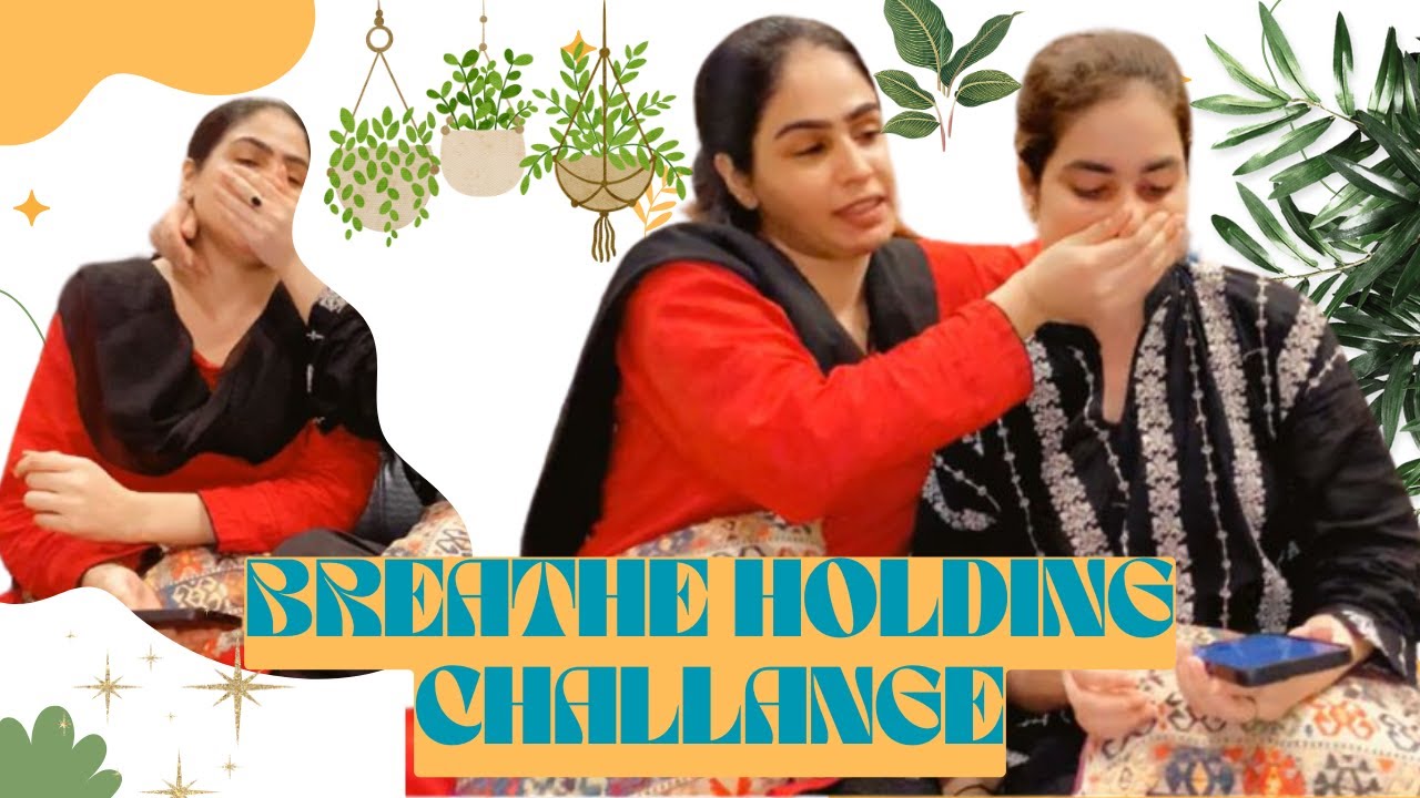 HANDGAG BREATHE HOLDING CHALLANGE PART 2 | GIRLYGIGGLES
