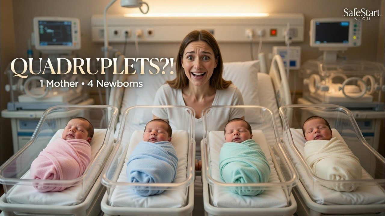 “Quadruplets Receiving Thermal Support | Inside the NICU”