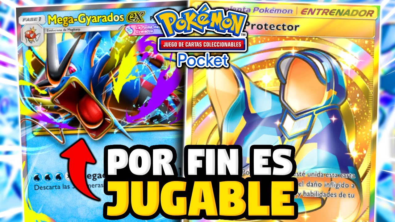 🔥MEGA GYARADOS POR FIN ES JUGABLE!!! Este es su MEJOR MAZO en Pokémon TCG Pocket