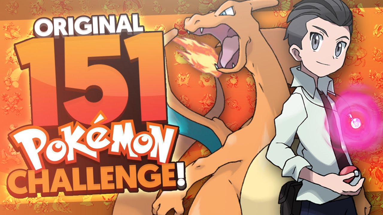 Original 151 Pokemon Challenge! (Pokemon Gen 1 Challenge)