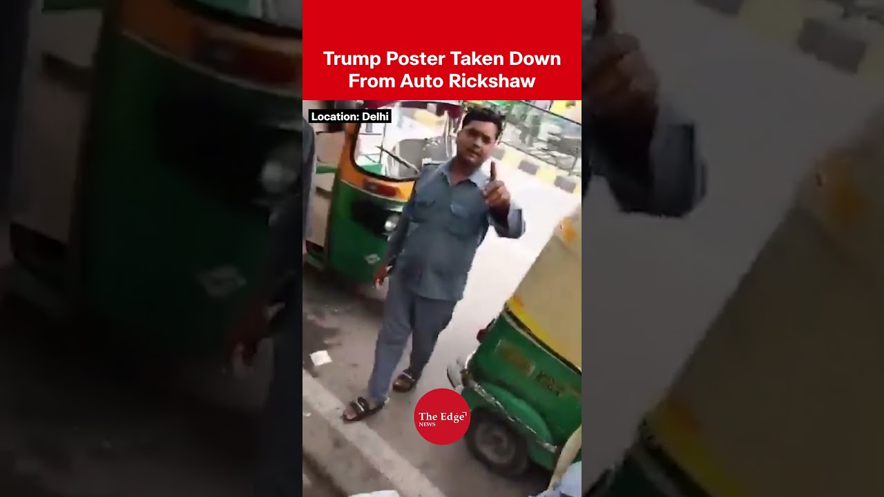 Trump Poster Removed From Auto Amid Public Anger