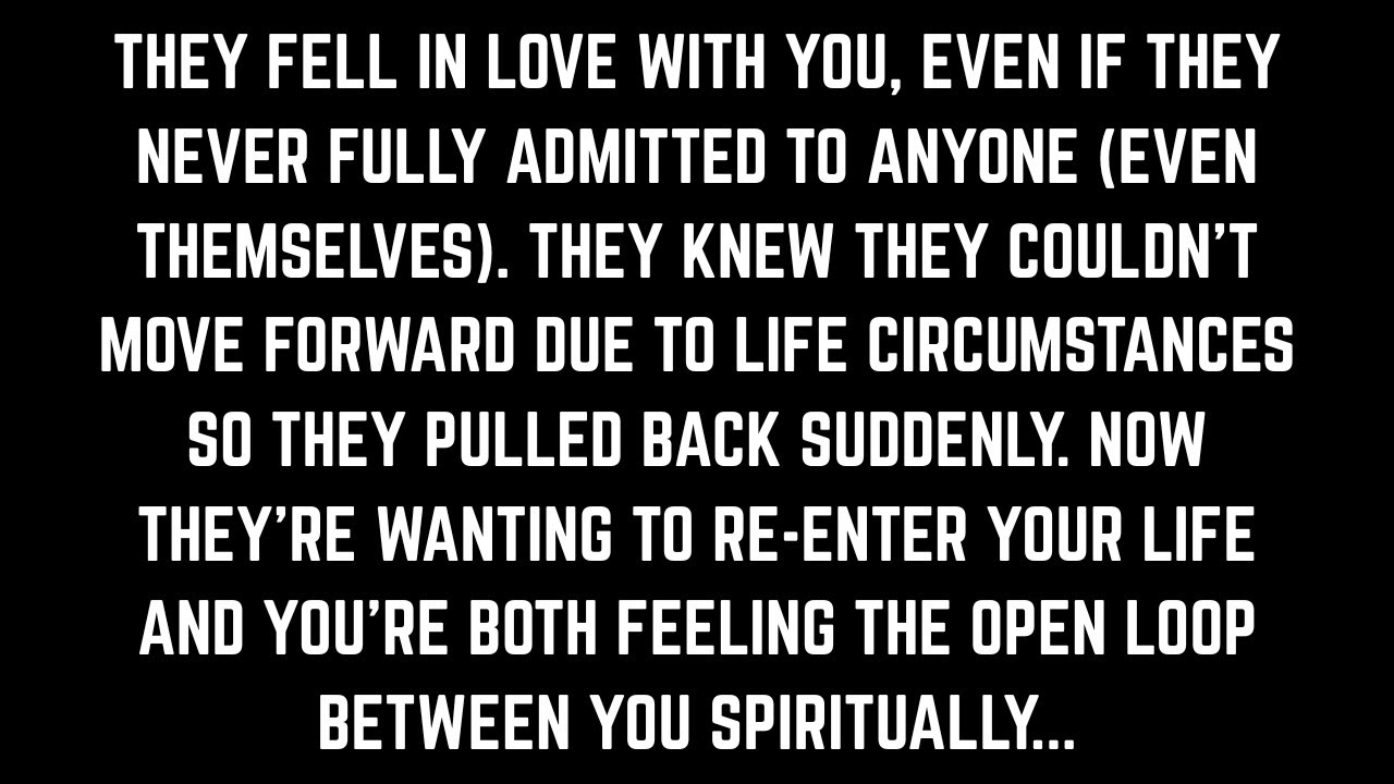 Your soul contract together was activated but never completed. They're coming back to close the loop