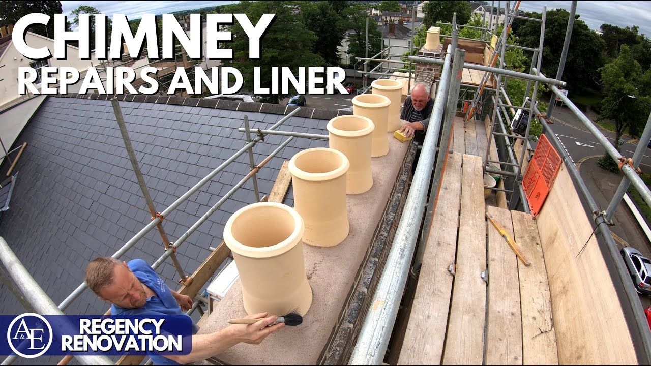 CHIMNEY RENOVATION AND LINER | Regency Renovation #8 | Build with A&E