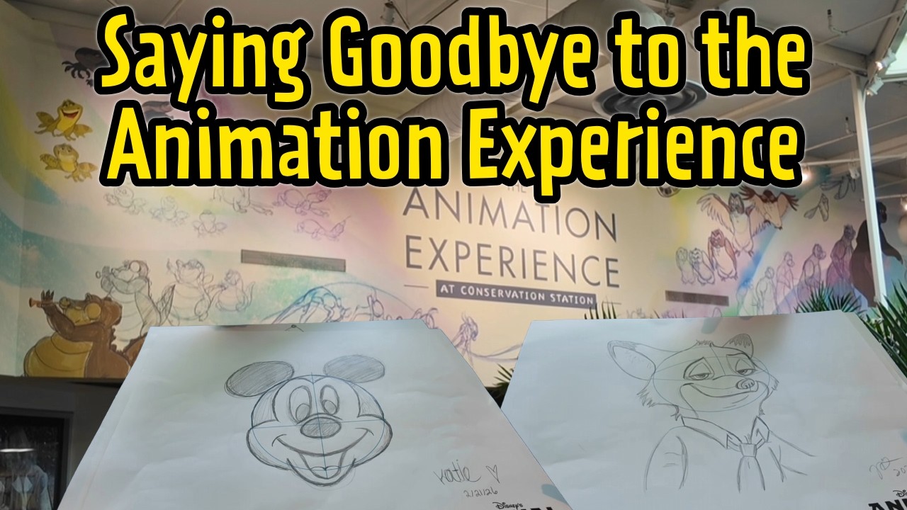 Saying Goodbye to the Animation Experience at Animal Kingdom
