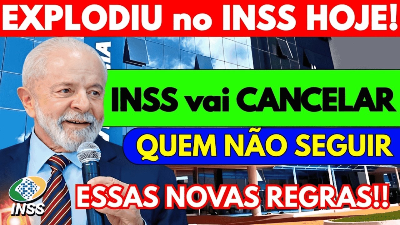 🔴EXPLODIU NO INSS: QUEM N&Atilde;O FIZER ISSO, vai ser CORTADO PELO INSS!