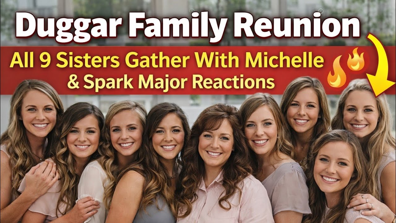 Duggar Family Reunion: All 9 Sisters Gather With Michelle & Spark Major Reactions
