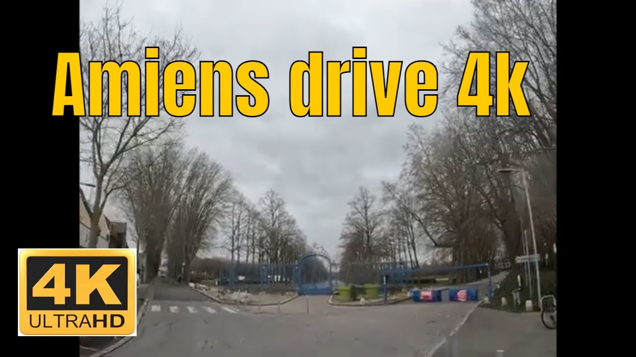 Amiens drive 4k - Driving- French region