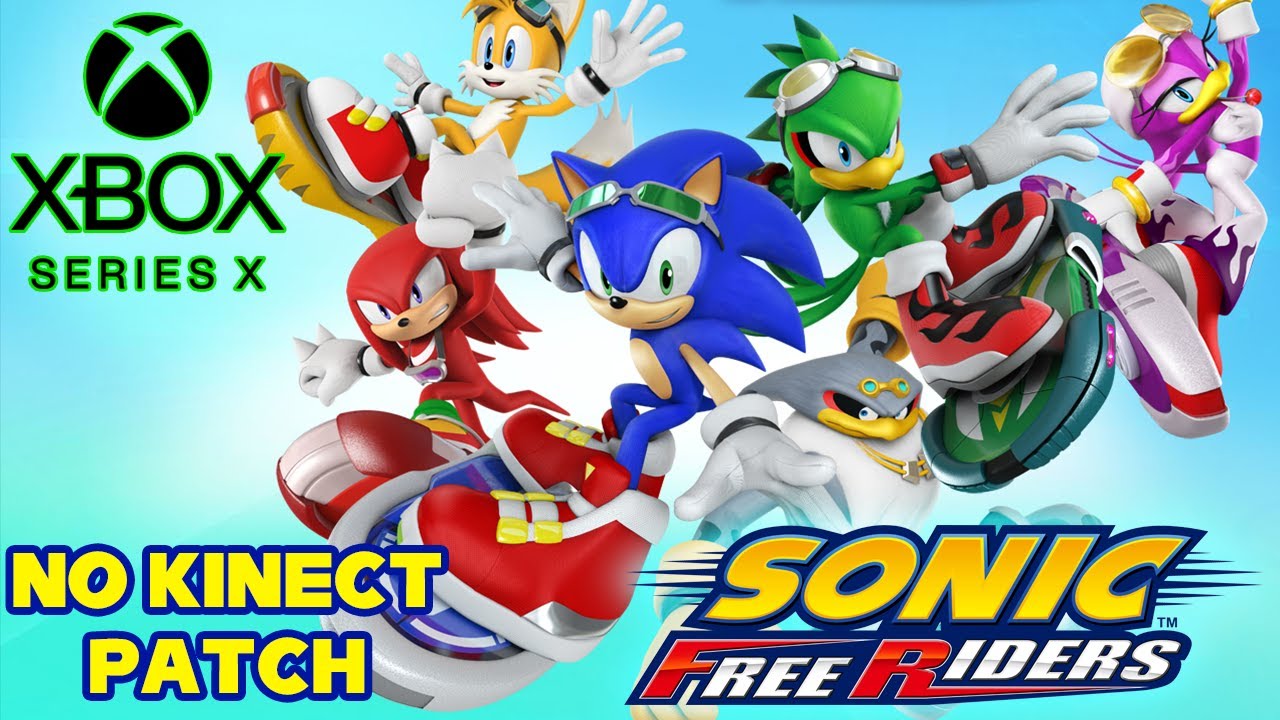 Sonic Free Riders - No Kinect Patch On a Xbox Series X!
