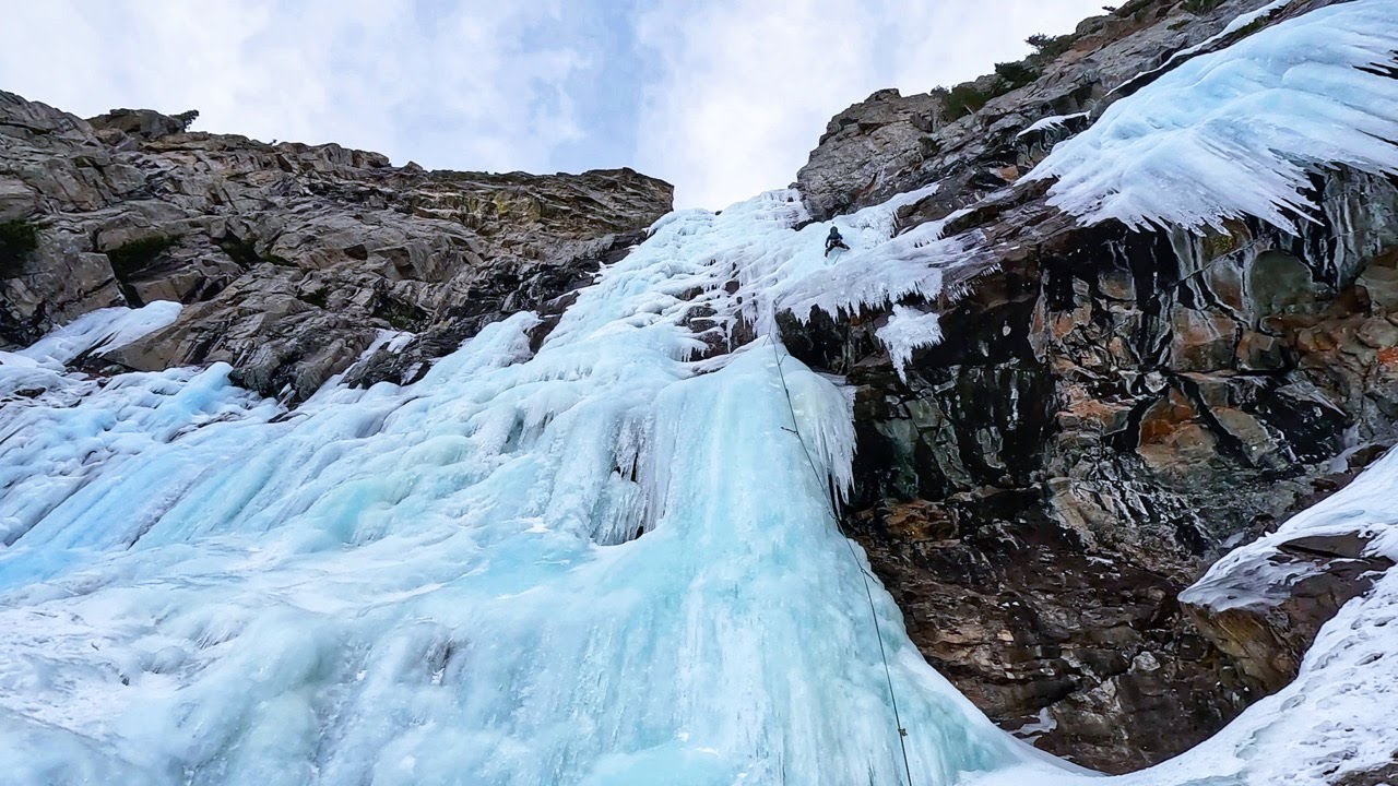 Ice Climbing Montana: California Ice in the Beartooths