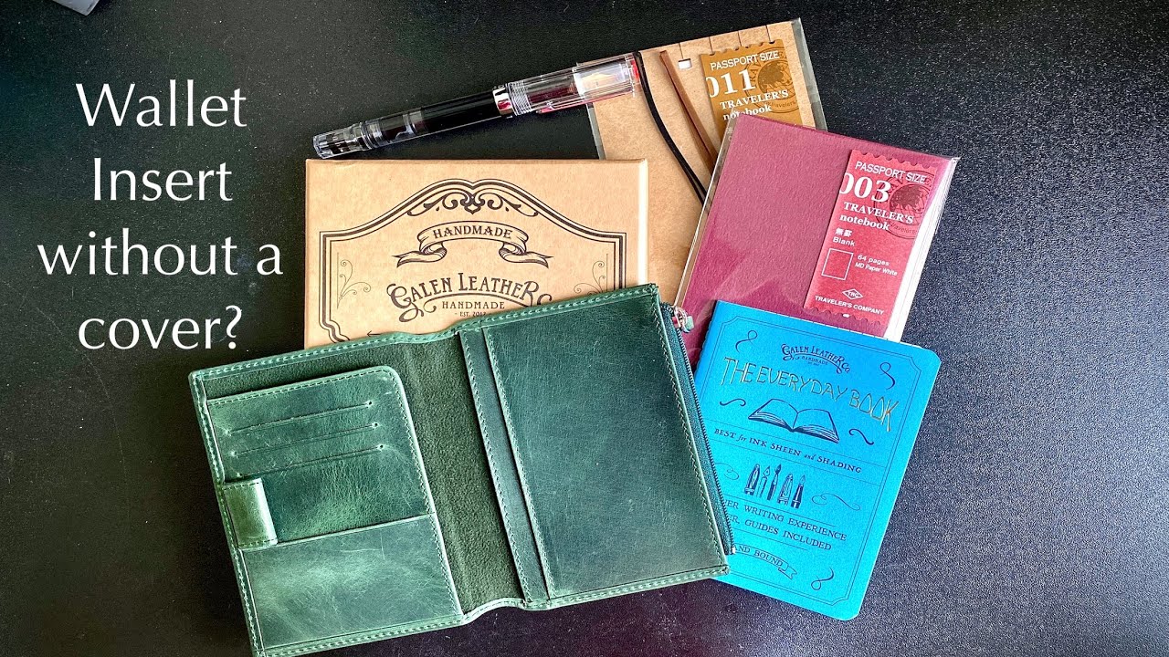 Galen Leather Wallet Insert without Traveler's Cover? Part 2/2