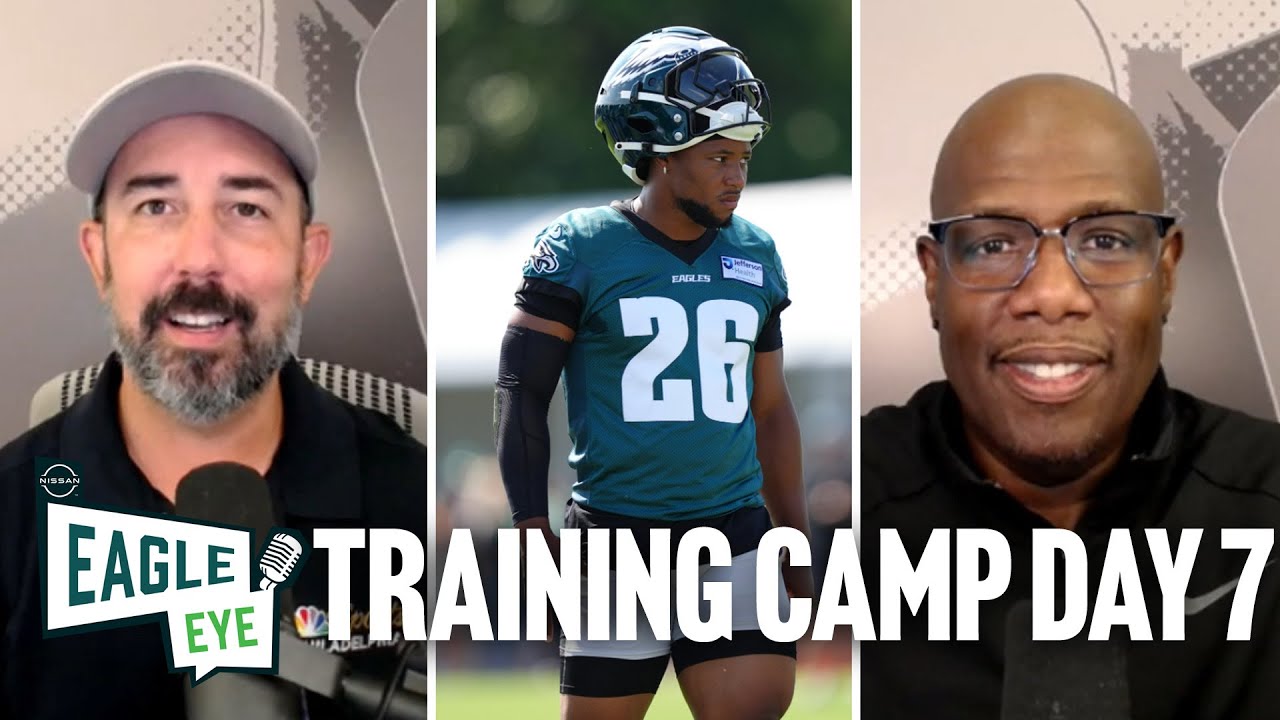 Training Camp Day 7: Back in full pads | Eagle Eye