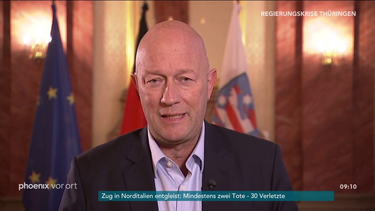 phoenix tagesgespräch mit Thomas Kemmerich (Ministerpräsident Thüringen) am 06.02.20