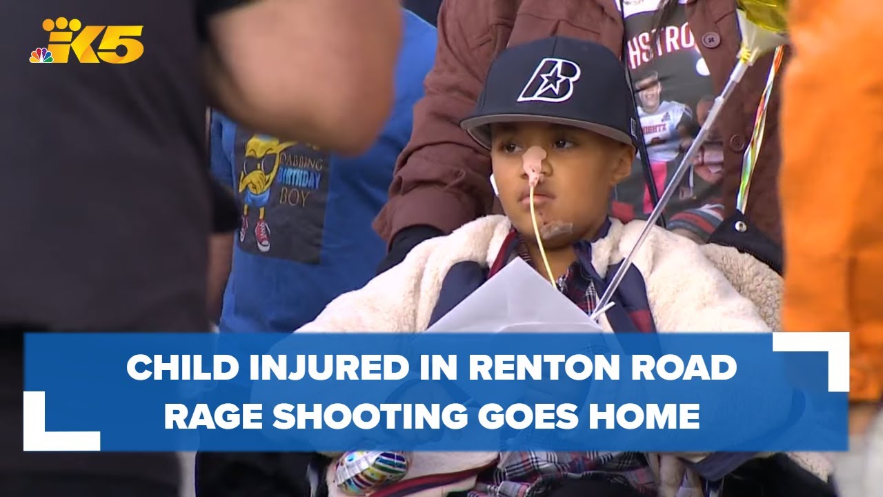 9-year-old injured in Renton road rage shooting released from hospital