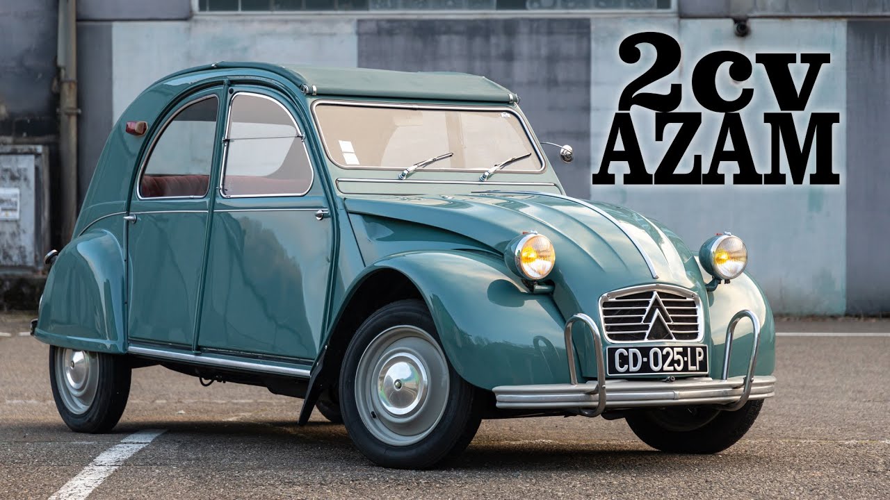 Citroën 2CV AZAM :  la bourgeoise !
