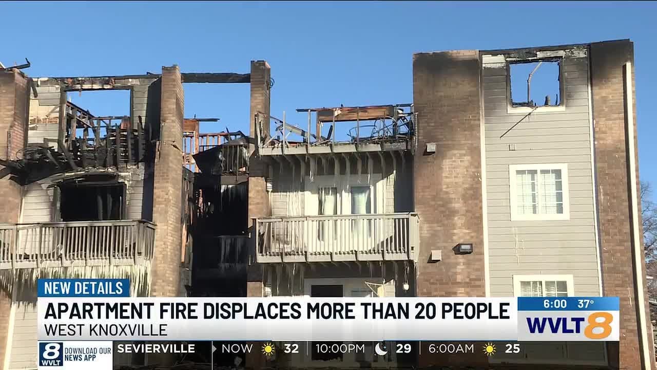 Grease fire started Knoxville apartment blaze that displaced at least 20, fire department says