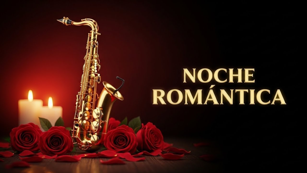 Sax Romántico para Año Nuevo con Música Suave y Relajante