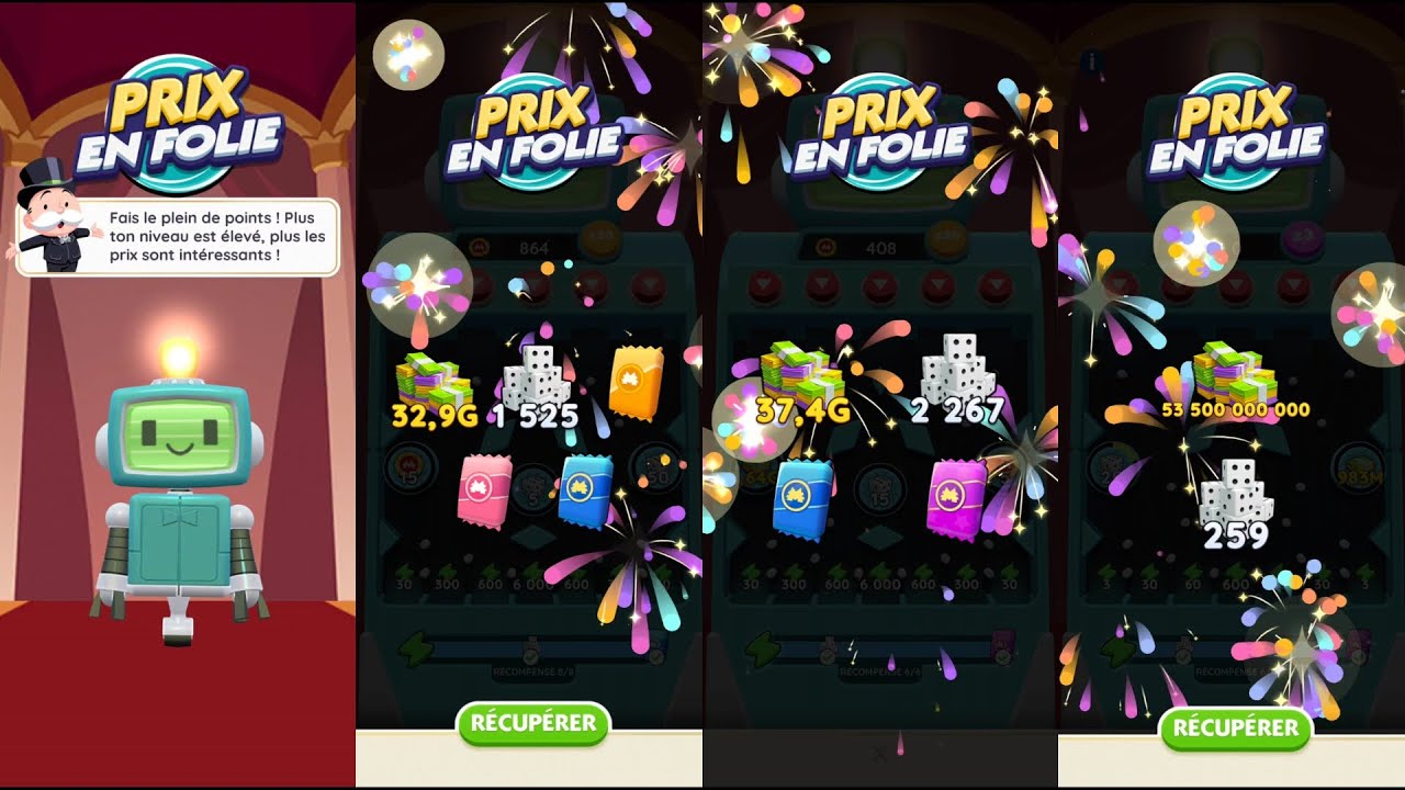 MONOPOLY GO! | 🤖PEG-E PRIZE DROP 🤖 | 💵 +1000 CHIPS x30 PRIZES 🎲 | 🤩 VERY LUCKY 🤩