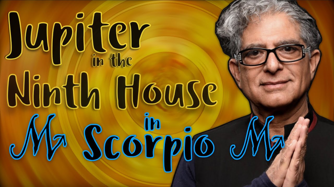 Jupiter in Scorpio in the Ninth House