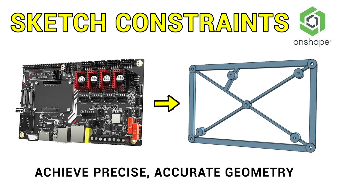 Sketch constraints in detail - 3D design for 3D printing pt10