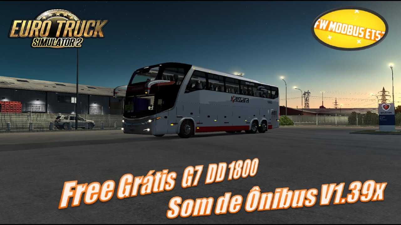 🟢Ets2 Bus Mod: Free Grátis Download Bus G7 1600 LD MB 6x2 1.39x