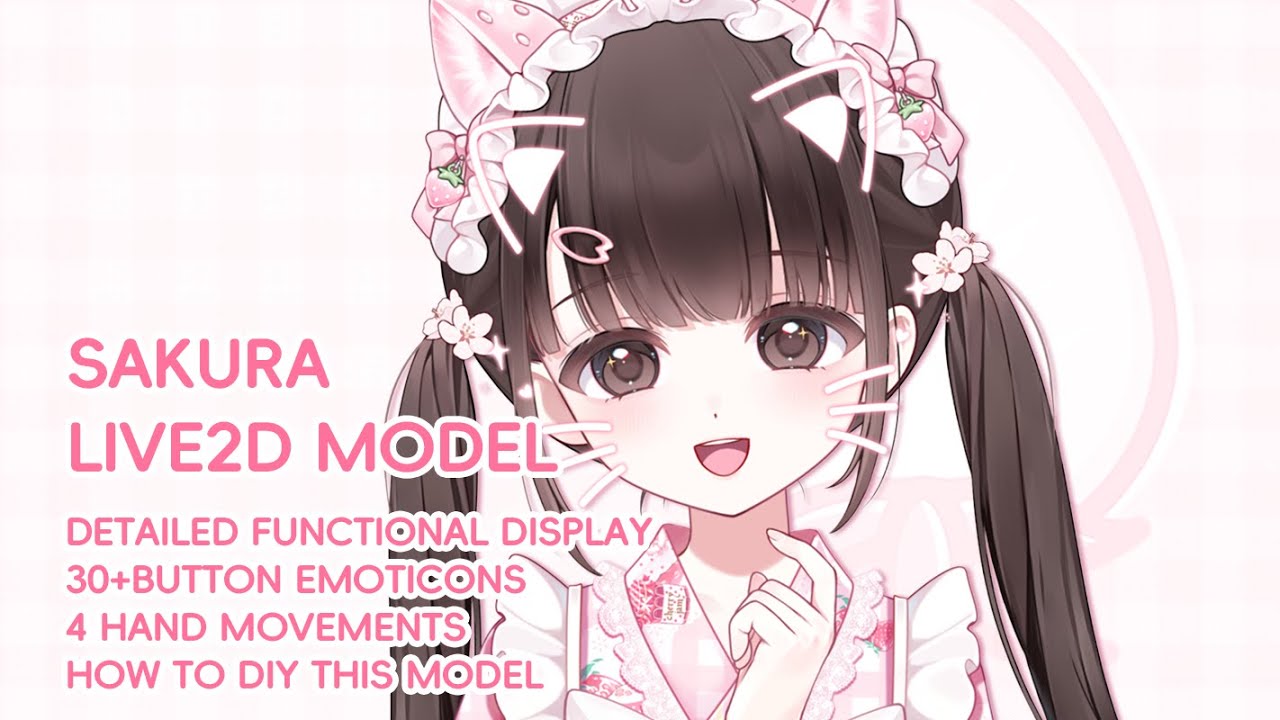 【Live2D Showcase】Sakura🌸