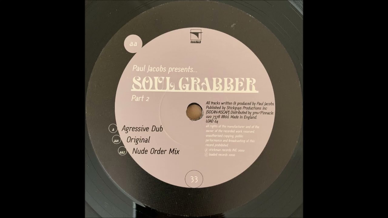 Paul Jacobs - Soul Grabber Part 2 (Aggressive Dub)