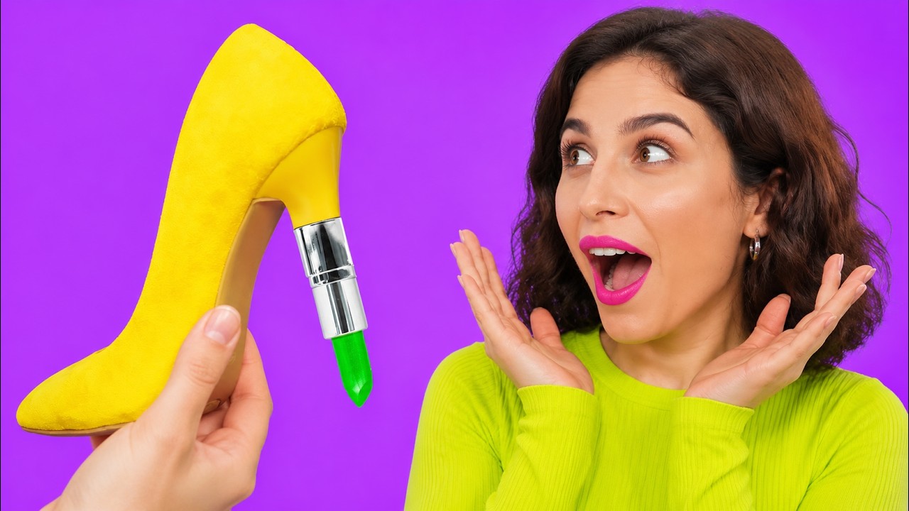 VERRÜCKTER MAKE-UP-SCHMUGGEL IM UNTERRICHT || Ideen, um alles überall reinzuschmuggeln auf 123 GO!