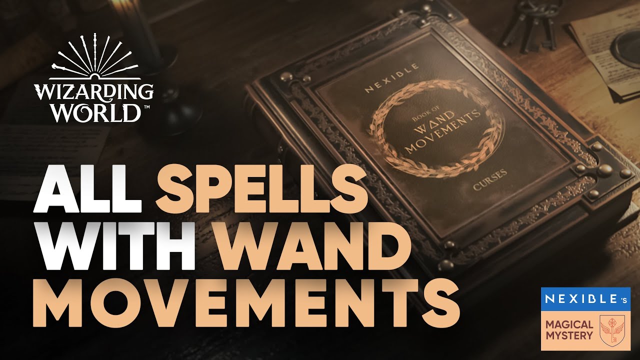 All Harry Potter Spells and their Wand movements || Hogwarts Legacy
