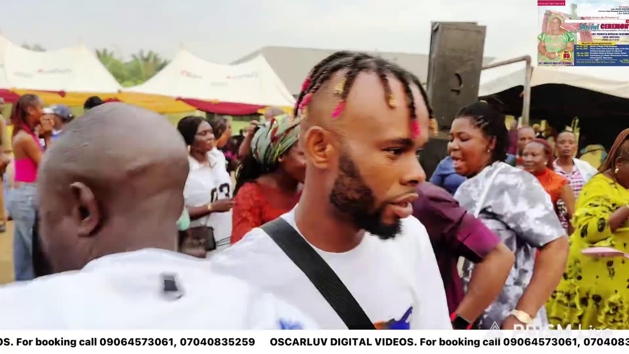 BURIAL CEREMONY OF PRINCESS ROSELINE EDOSOMAN (NEE IHATOR)...  RECEPTION ( Aged: 85 Years)