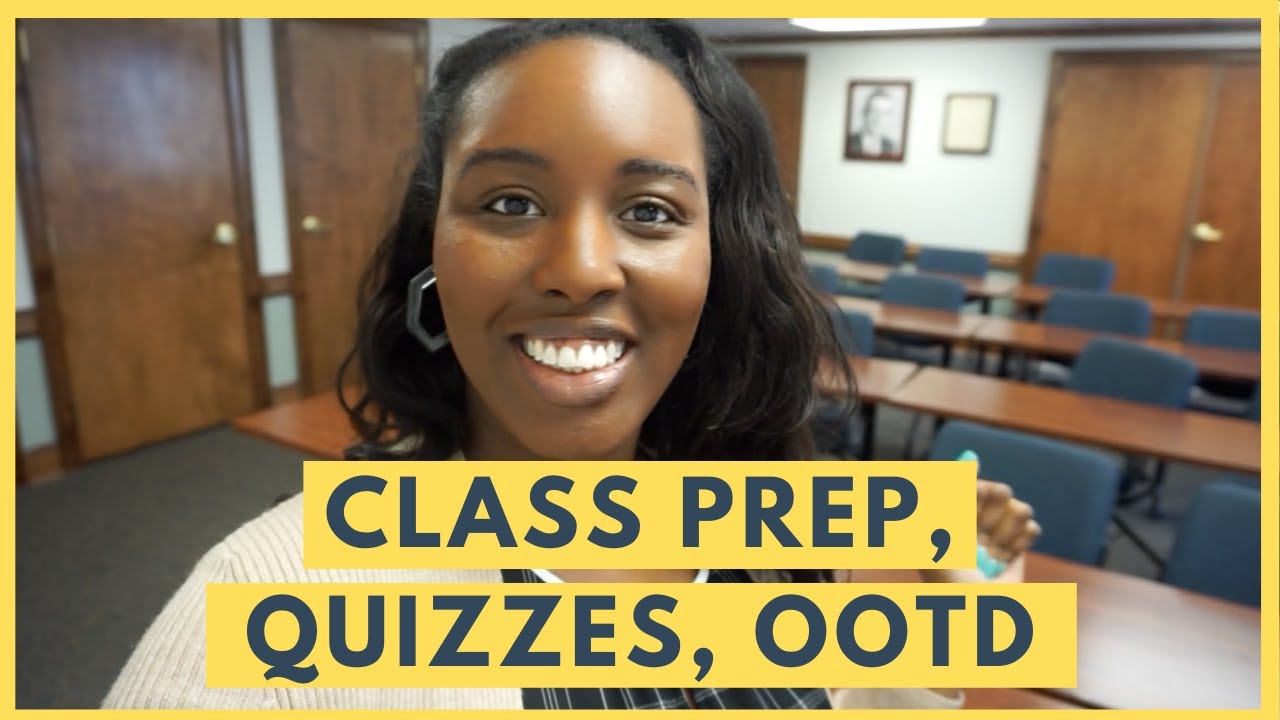 A Day in the Life of a College Professor | Class Prep, Quizzes, OOTD