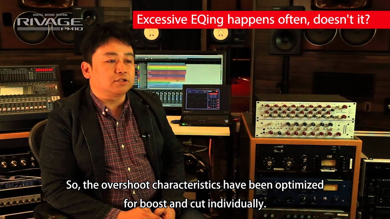 Yamaha RIVAGE PM10: Exploring the EQ
