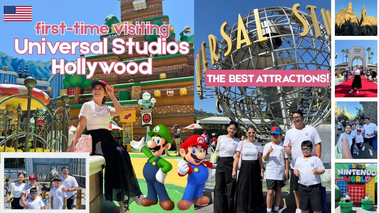 Our FIRST TIME at Universal Studios Hollywood! | Best Rides, Tips + Must-See Attractions