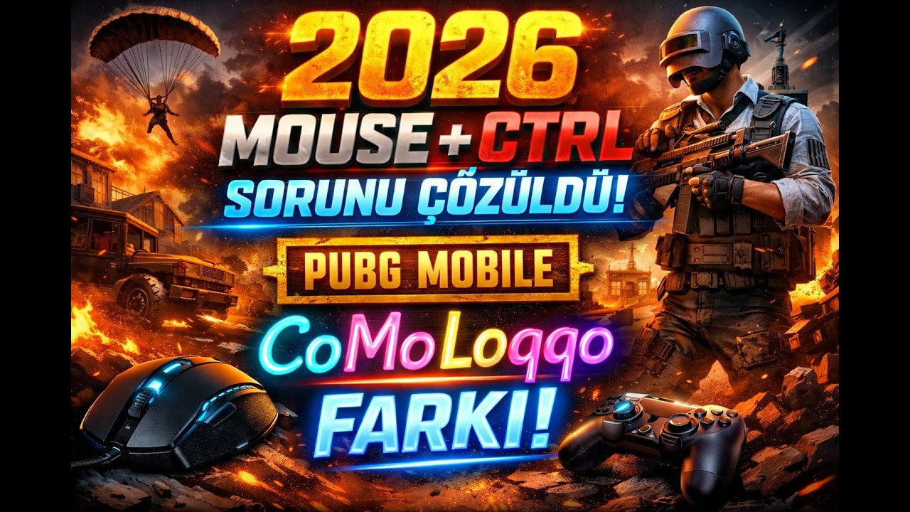 GÜNCEL PUBG MOBİLE GAMELOOP MOUSE+CTRL SORUNU ÇÖZÜMÜ !!! #pubgmobile #pubg #bgmi #gaming # #aboneol