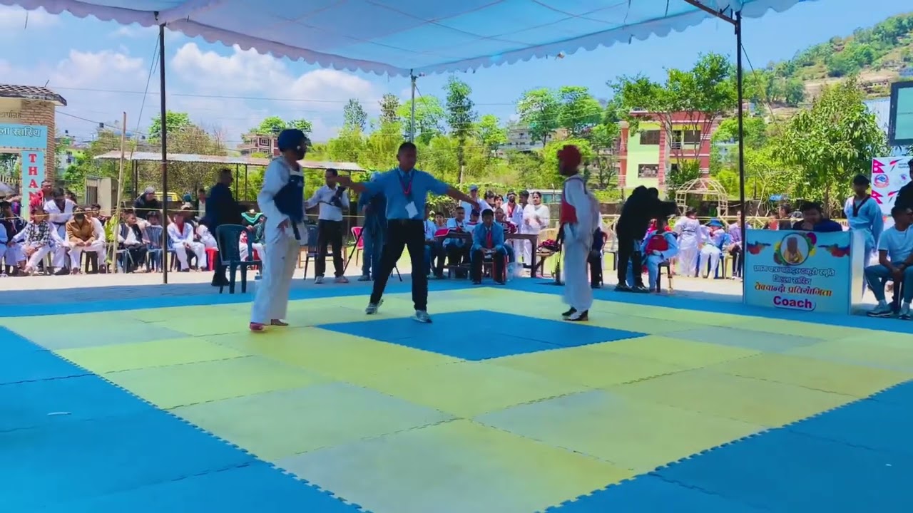 Taekwondo Sparring Under-45Kg Sujal Karki 2023