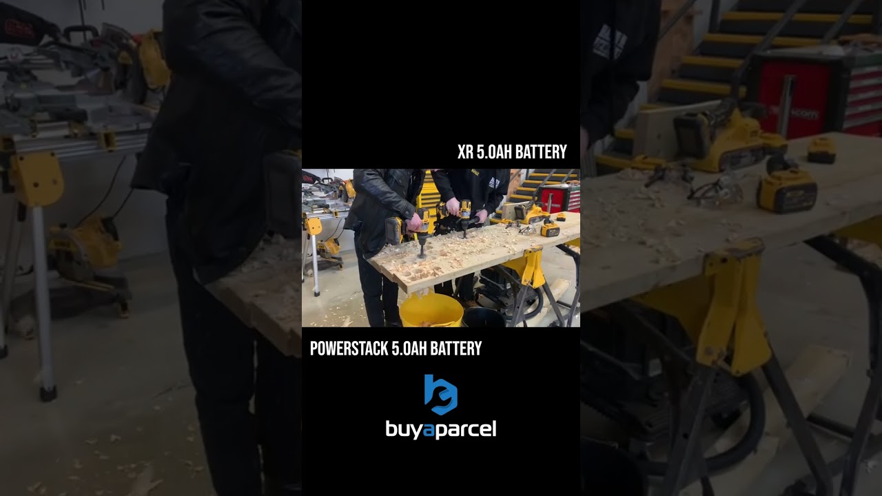 Dewalt 5.0ah Battery Comparison DCB184 XR vs DCBP518-XJ Powerstack