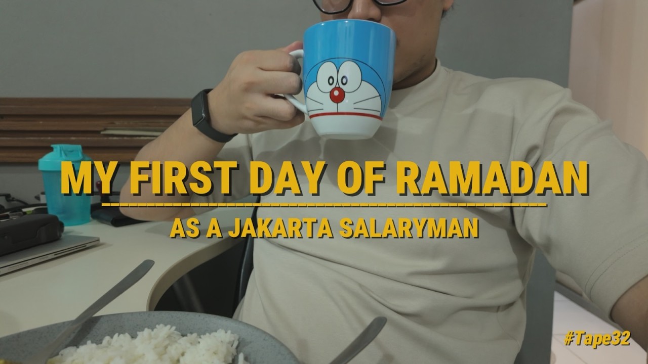 My First Day of Ramadan as a Jakarta Salaryman: Sahoor, Train Commute, Work, Iftar