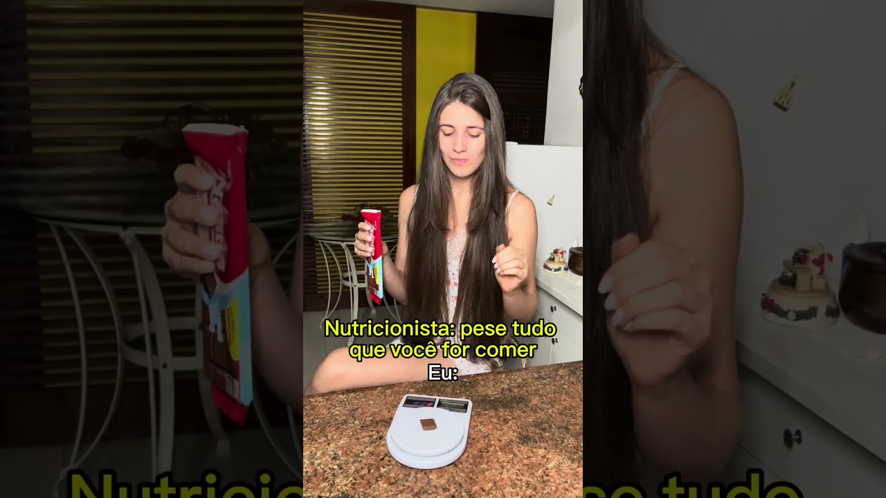 Nutri pediu pra pesar tudo que for comer 😂🍫 #humor #comedia #memes #foryou