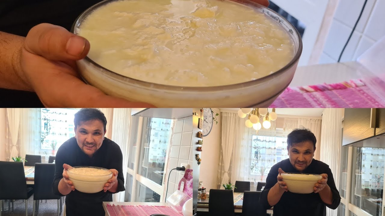 Easy recipe of yogurt at home  آسان ماس جورکردن در خانہ