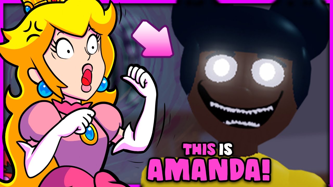 👑 UNLOCKING *SECRET ENDING* IN AMANDA TRUE STORY?! (Roblox Funny Moments)