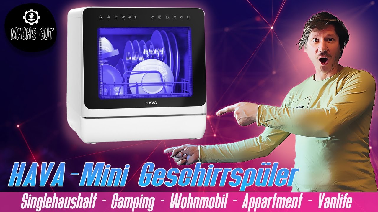 Mini Camping Geschirrspüler von Hava