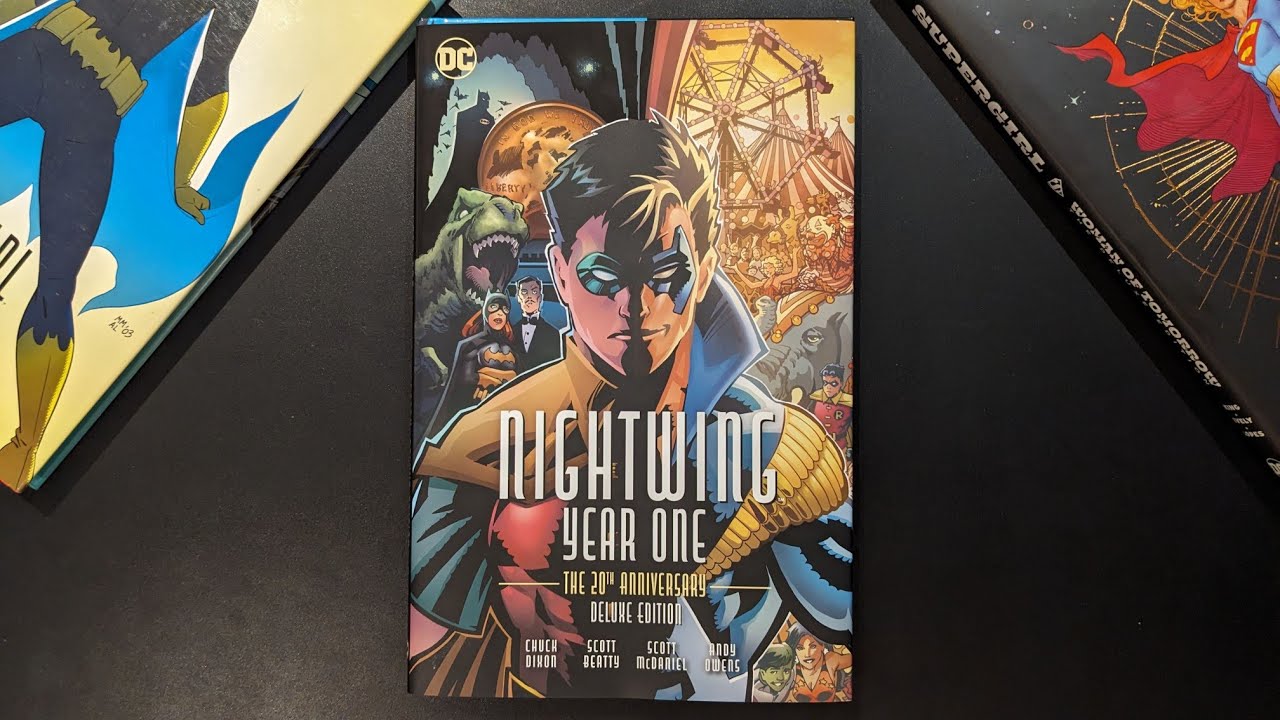 Nightwing Year One Deluxe Hardcover (2024) DC Comics - Beatty, Dixon, McDaniel - Cridical Comics
