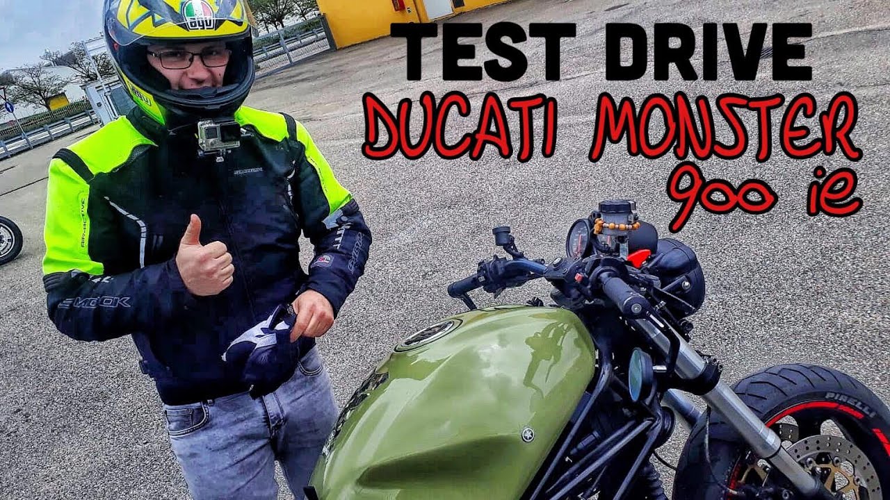 Café racer | DUCATI MONSTER IE 900 TEST DRIVE (finito male)