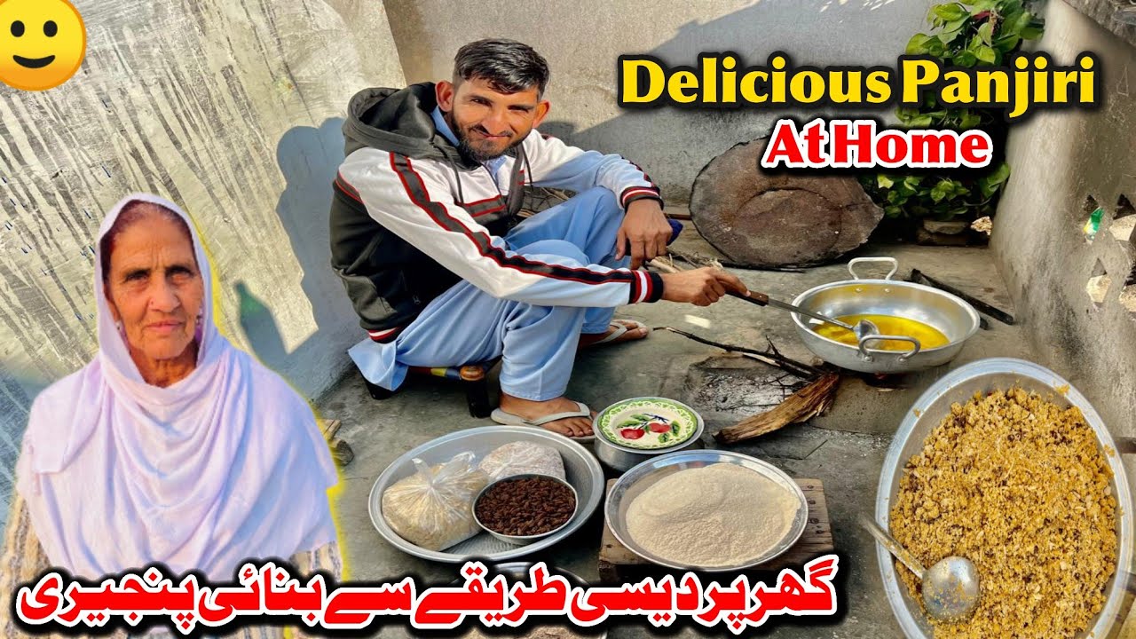 Making Delicious Panjiri At Home 😃 Aj To Meri Moj Ho Gaye 💕 Family vlog 