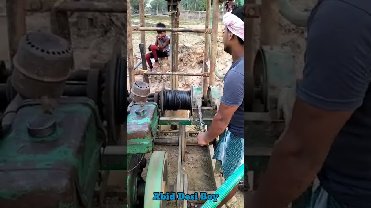 How Boring Plant Works #borewell
