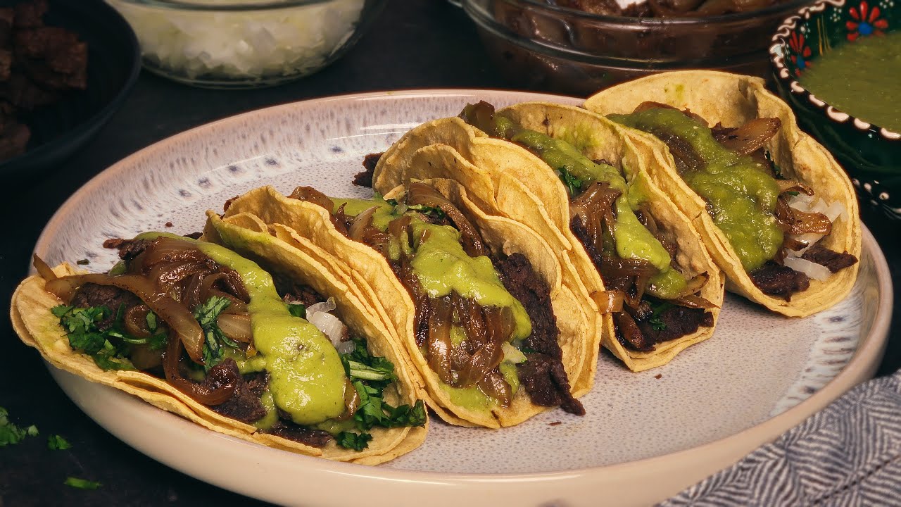 So machst du saftigste Street Food Rinder TACOS wie in Mexiko!