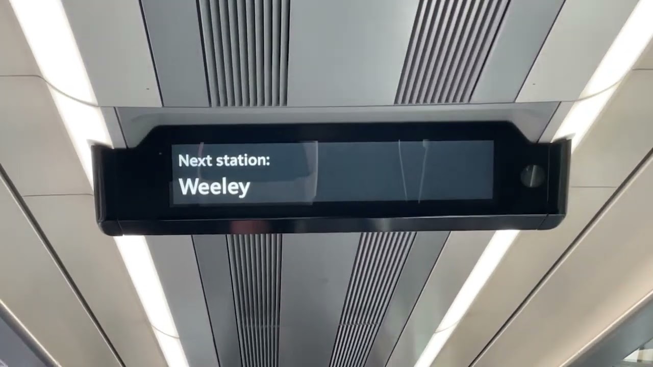 *ULTRA RARE* Class 720 announcement for Colchester.