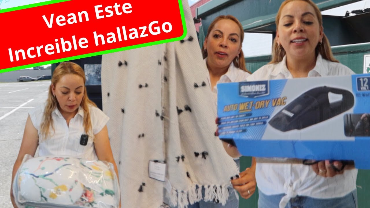 Vean este Increible HallazGo En La BASURA que Tiran Las Tiendas en USA😱🇺🇸😳#NoemyBlaSaldoreña